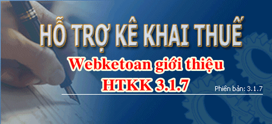 Phần mềm HTKK 3.1.7