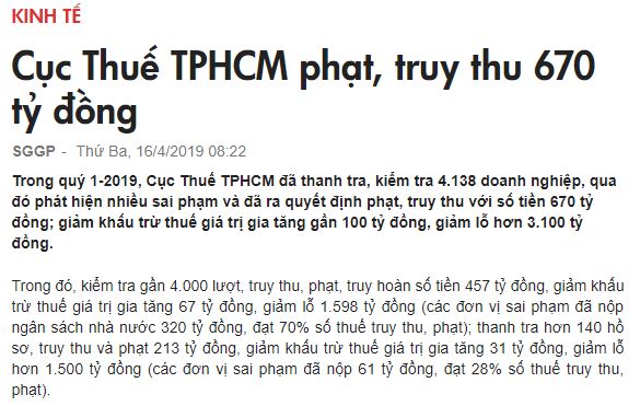 Hội thảo cập nhật chính sách thuế