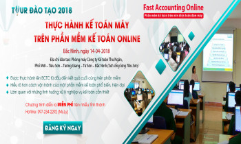 Đào tạo thực hành miễn phí kế toán máy trên phần mềm kế toán online tại Bắc Ninh