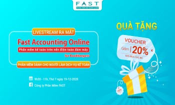 [Livestream] Ra mắt Fast Accounting Online for Bookkeepers – Phần mềm kế toán online dành cho người làm dịch vụ kế toán