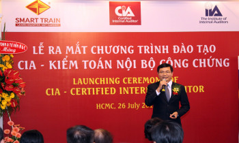 SMART TRAIN ra mắt chương trình đào tạo  “Kiểm toán nội bộ công chứng – CIA” tại Việt Nam