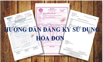 Hướng dẫn đăng ký sử dụng hóa đơn