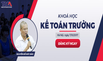 Khoá học “Kế toán trưởng giá trị”