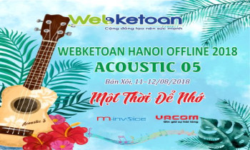 Webketoan Hanoi offline 2018 – Acoustic 05