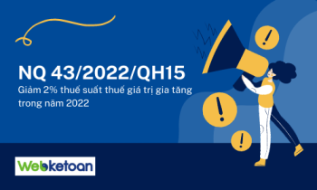Giảm 2% thuế suất thuế giá trị gia tăng trong năm 2022