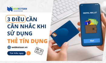 3 điều nên cân nhắc khi làm thẻ tín dụng