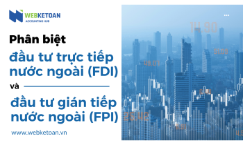 Phân biệt đầu tư trực tiếp nước ngoài (FDI) và đầu tư gián tiếp nước ngoài (FPI)