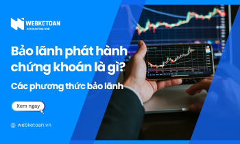 Bảo lãnh phát hành chứng khoán là gì? Các phương thức bảo lãnh
