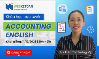 Giới thiệu khóa học “Accounting English” khóa 6 học online qua Teams