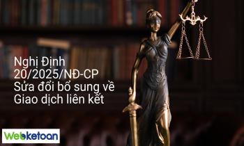 Nghị định số 20/2025/NĐ-CP sửa đổi bổ sung về giao dịch liên kết
