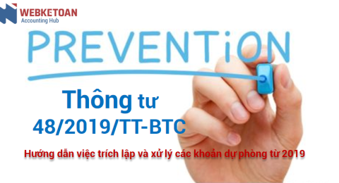Thông tư 48/2019/TT-BTC