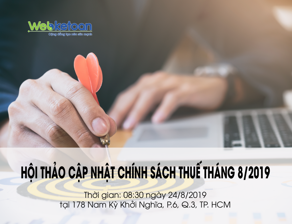 Hội thảo cập nhật chính sách thuế