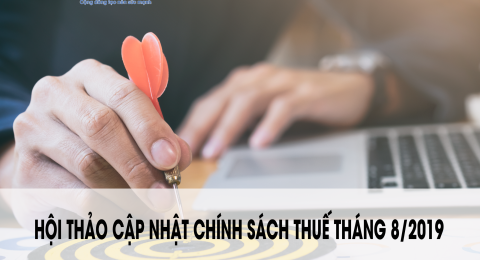 Hội thảo cập nhật chính sách thuế