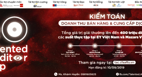 Kiểm toán viên tài năng 2019