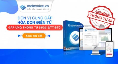 Phần mềm hóa đơn điện tử đáp ứng thông tư 68