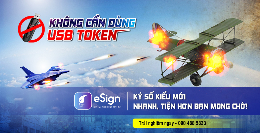 Chữ ký số eSign – Không cần USB Token