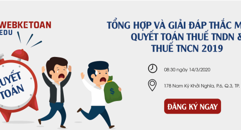 Quyết toán thuế 2019