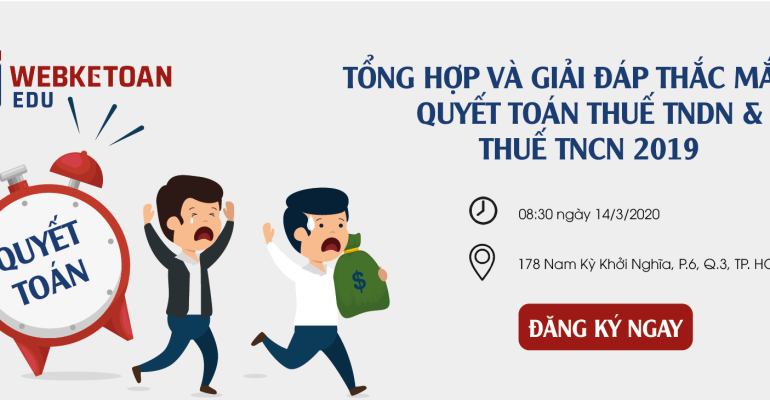 Quyết toán thuế 2019