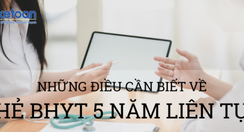 Thẻ BHYT 5 năm liên tục