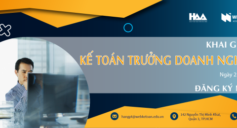 Học kế toán trưởng