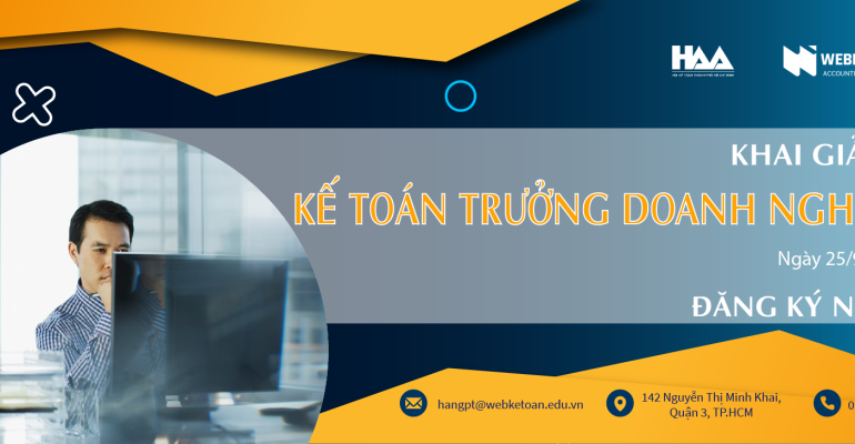Học kế toán trưởng