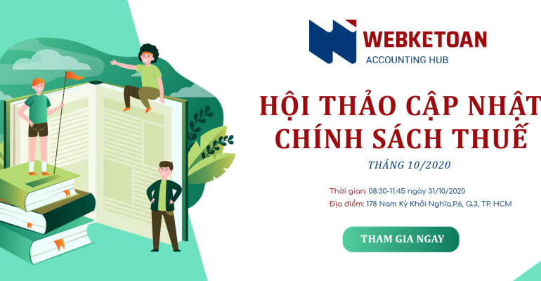 Hội thảo cập nhật chính sách thuế tháng 10/2020