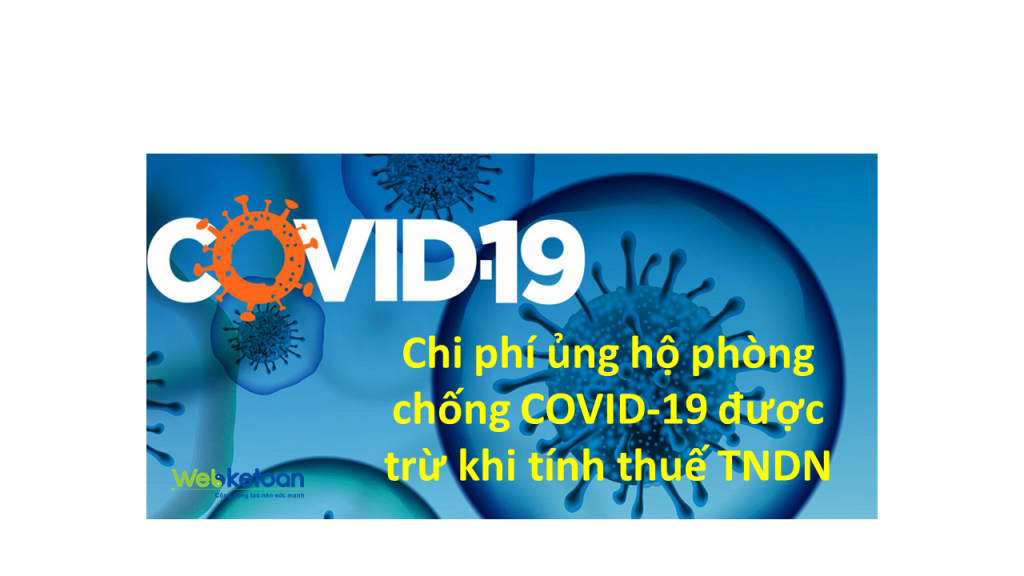 Chi phí ủng hộ phòng chống COVID-19