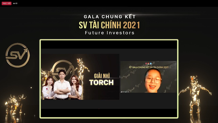 Giải nhì cuộc thi SV Tài chính 2021