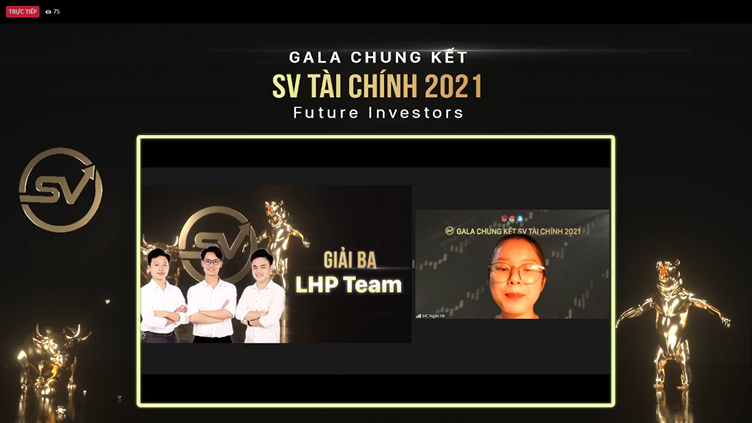 Giải ba cuộc thi SV Tài chính 2021