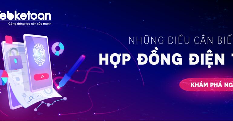 Hợp đồng điện tử một số điều cần biết