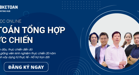 Học kế toán tổng hợp online