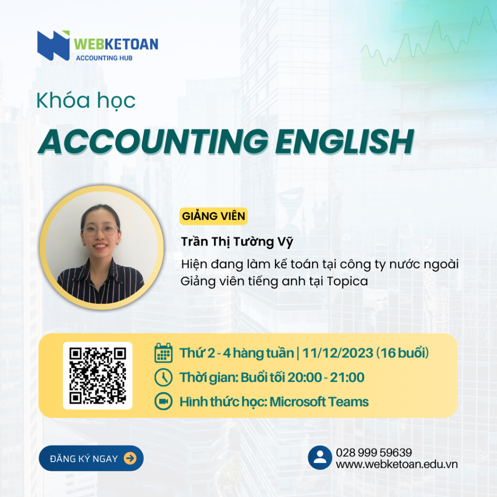Khóa học Accounting English