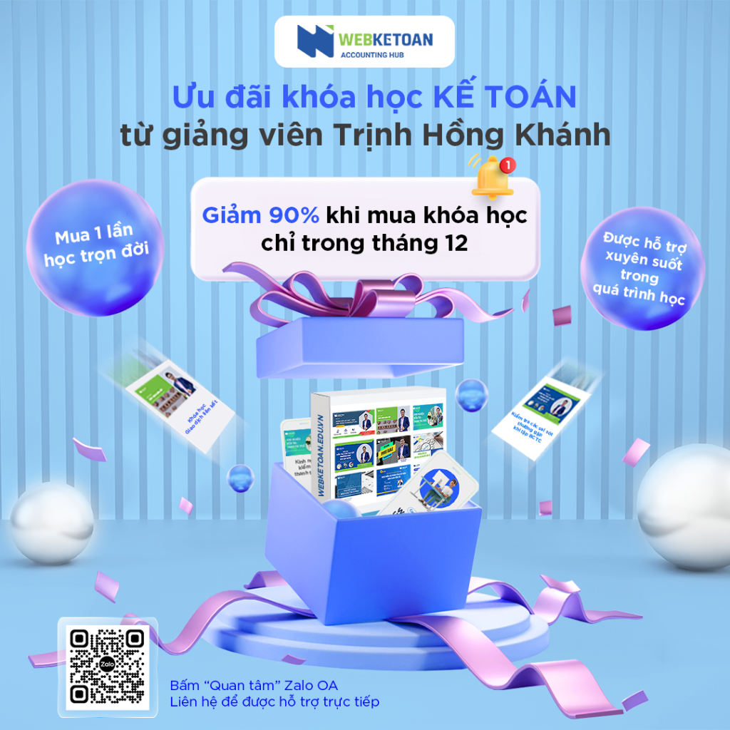 ưu đãi khóa học từ giảng viên Trịnh Hồng Khánh