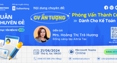 CV ấn tượng - phỏng vấn thành công danh cho kế toán