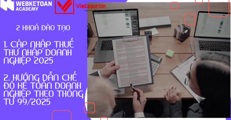 KHOÁ ĐÀO TẠO KẾ TOÁN THEO THÔNG TƯ 992025