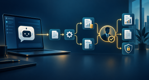 Minh họa khóa học AI Workflow: từ chatbot đến quy trình có kiểm soát